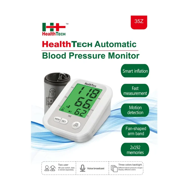 Health Tech Automatic Blood Pressure Monitor – 35Z